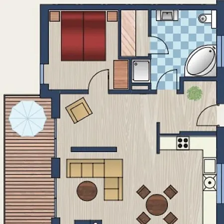 Apartment 49 4 M Ankerplatz *